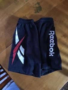 REEBOK-Youth/Boy Athletic Active Black Shorts Size Small-W/Pockets - Picture 1 of 7