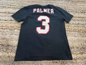 Nike Men's Medium Tee Arizona Cardinals Carson Palmer T-Shirt Black Short Sleeve - Picture 1 of 8