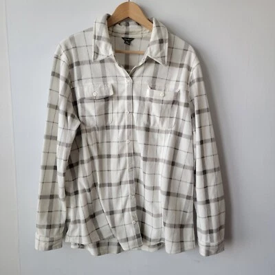 eddie bauer Women's Flannel Plaid long sleeve Shirt size 2xl long sleeve - Image 1 of 4