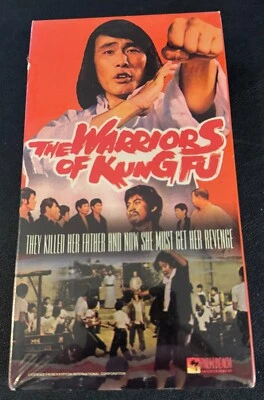 THE WARRIORS OF KUNG FU (VHS, 2001) MARTIAL ARTS - RARE OOP UNOPENED VHS - Image 1 of 3