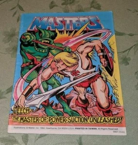 Masters Of The Universe Mini Comic LEECH THE MASTER OF POWER SUCTION UNLEASHED - Picture 1 of 2