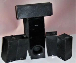 LG - Set of 6  Model  S62S1 Home theater 1000w 3 oHm Speakers - Picture 1 of 1