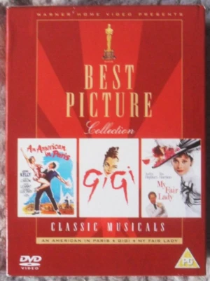 Best Picture Collection Classic Musicals PAL R2 DVD PG New & Sealed - Image 1 of 4