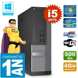 PC DELL 7020 SFF Core I5-4570 RAM 4Go Scheibe 500 GB Dvd-Brenner Wifi W7 - Bild 1 von 4