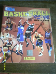 ALBUM BASKET NBA 95 96 PANINI INCOMPLET - Imagen 1 de 6