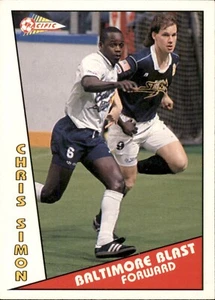 1991-92 Pacific - Chris Simon #68 - Baltimore Blast MSL MISL Indoor Soccer Card - Picture 1 of 2