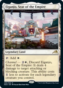 [1x] Eiganjo, Seat of the Empire Near Mint, English Kamigawa: Neon Dynasty MTG M - Picture 1 of 1