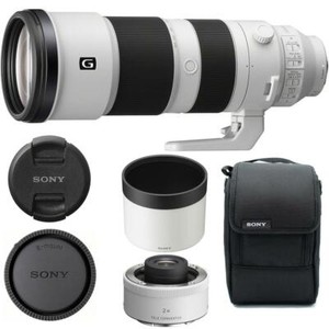 Sony FE 200-600mm f/5.6-6.3 G OSS Lens with FE 2x Teleconverter