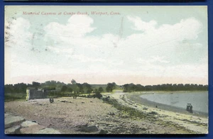 Compo Beach Westport Connecticut Postcard - Picture 1 of 2