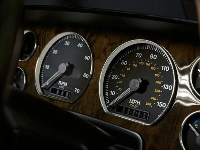 Se adapta a Jaguar XJS XJ-S 1992-1996 6 piezas aluminio anillos de velocímetro / anillos de velocímetro Foto 1 de 4