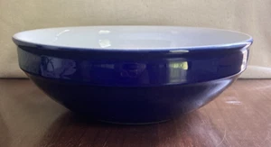 Emile Henry Blue Pasta / Salad Serving Bowl 12" France 33.00 899 - Picture 1 of 14