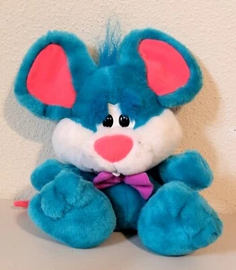 Vintage Great American Toy Blue MOUSE Rat Stuffed Animal Plush 9" - Picture 1 of 5