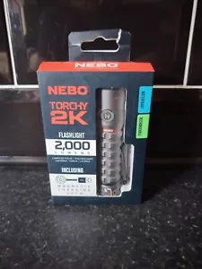 Nebo Torchy 2K MagDock USB Recargable 5 Modos LED 2000 Lúmenes Antorcha Caja Malla. - Imagen 1 de 6