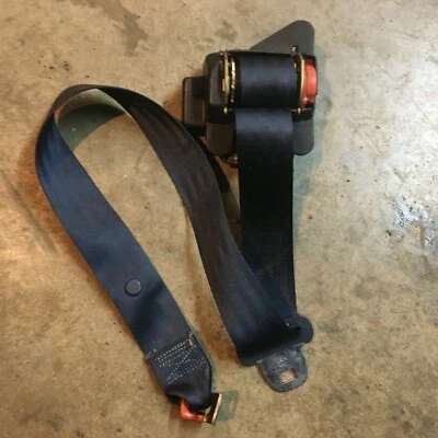 91 92 93 1992 CHEVROLET CAPRICE CINTURÓN SEGURIDAD TRASERO IZQUIERDO RETRACTOR AZUL Foto 1 de 2