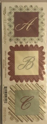 My Mind’s Eye Wild Asparragus 2008 #WA4095 “FELIZ NAVIDAD” Wild Letters Foto 1 de 3