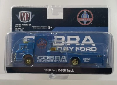 M2 Machines CHASE 1966 Ford C-950 Truck Shelby - COBRA Racing Team 1:64 - Image 1 of 2