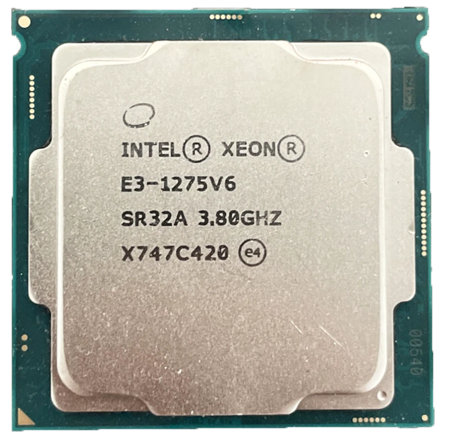 Intel Xeon E3-1275 V6 Quad-Core 3.8GHz SR32A 73W LGA1151 CPU Processor - Image 1 of 1