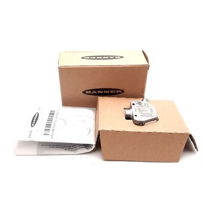 Banner Q4XTILAF600-Q8 Stainless Steel Analog Laser Sensor 12-30VDC 25-600mm M12 - Image 1 of 4