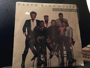 EARTH, WIND, AND FIRE TURN ON ( THE BEAT BOX) 12" 1988 COLUMBIA 44 08140 SHRINK - Picture 1 of 1