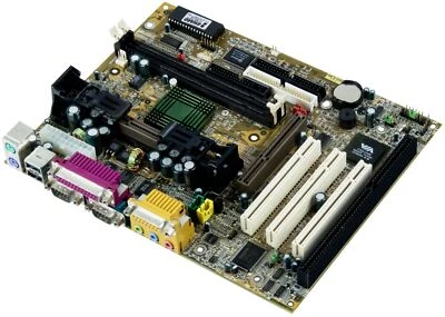 Mainboards MSI MS6156 Ver:2.1 BX7 SLOT1 Sdram Isa PCI AGP - Image 1 of 2