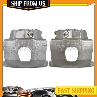 Pinza de freno de disco delantera 2 piezas para Ford F-150 1975 1976 6,4 L Foto 1 de 4