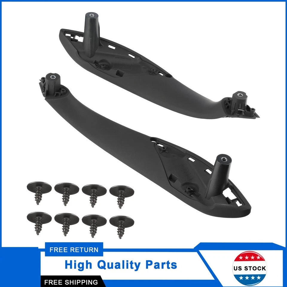 Inner Trim Door Pull Handle For BMW M3 M4 F30 F80 F31 F32 F35 2pcs New US STOCK - Изображение 1 из 3