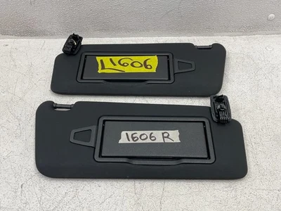 12 13 14 Mercedes C63 Juego de parasol delantero izquierdo y derecho par negro 1606 OEM Foto 1 de 4