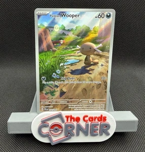 Paldean Wooper Illustrazione Rara 102/094 Pokemon Fiamme Fantastiche NM - Foto 1 di 1