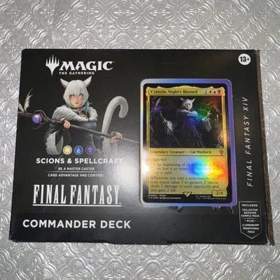 Magic The Gathering MTG Final Fantasy Commander Deck Scions & Spellcraft Sealed - Image 1 of 3