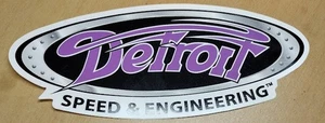 Detroit Speed & Engineering 7-1/4" x 2-3/4" Aufkleber Werkzeugkiste Weihnachten - Bild 1 von 1
