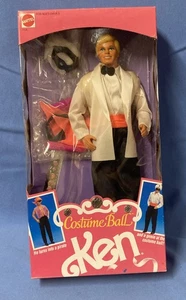 Muñeca Barbie/Ken 1990 Disfraz Baile Nuevo en Caja. - Imagen 1 de 4