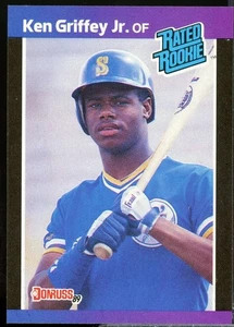 Ken Griffey Jr. Rookie Card 1989 Donruss #33 - Picture 1 of 2