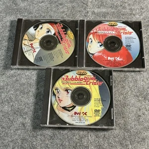 Bubblegum Crisis DVD- Discs Only Ep 1-8 plus Music - Imagen 1 de 5
