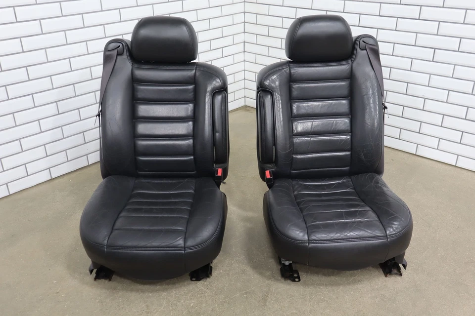 2005-2007 Hummer H2 Left & Right Leather Front Power/Heated Seats Foto 1 de 4