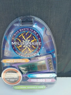 WHO WANTS TO BE A MILLIONAIRE ELECTRONIC GAME BRAND NEW SEALED 2008 RARE - Image 1 of 4
