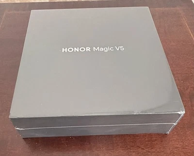 HONOR Magic V5 5G 512GB/16GB RAM Black Foldable GLOBAL VERSION- NO UK WARRANTY - Image 1 of 4