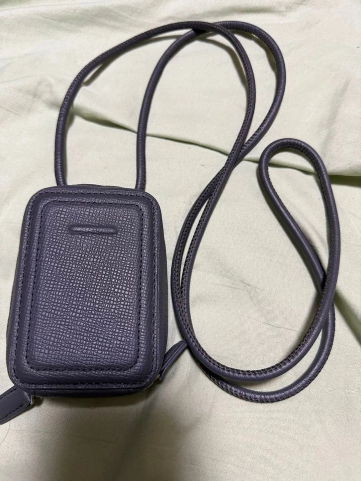 objcts.io Leather Strap Micro Pouch Smartphone iPhone - Image 1 of 4