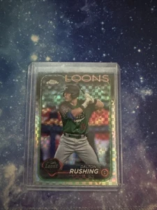 2024 Topps Pro Debut #PDC-176 Dalton Rushing X-Fractor RC Dodgers - Picture 1 of 2