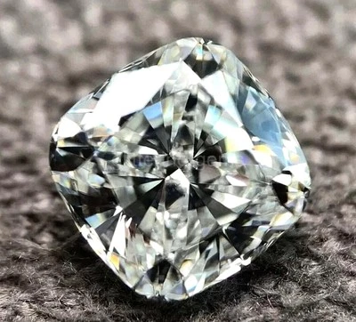 1.2  Ct Lab-Grown Diamond Cushion Cut D Color VVS1 Clarity Certified Loose  5AJR - Image 1 of 4