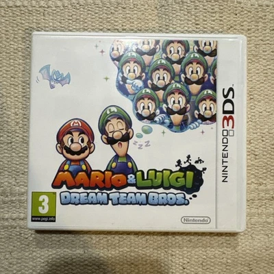 Mario & Luigi Dream Team Bros - Nintendo 3DS Complet PAL - Photo 1/4