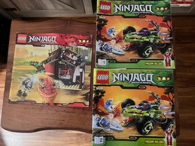 LEGO Ninjago Manuals 9445 Fangpyre 2508 Blacksmith + Sticker