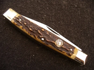 Vintage Puma Handmade #675 Stainless Stag Stockman Knife (39382) 1983 Exc+++ - Image 1 of 4