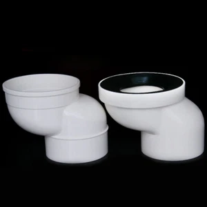 Palanca de cambios de brida de inodoro desplazada a prueba de fugas de goma PVC de 110 mm para sistemas de drenaje - Imagen 1 de 7