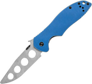 Kershaw Emerson E-Train Trainer Blue Stonewash 3.25" Folding Knife 6034TRAINER