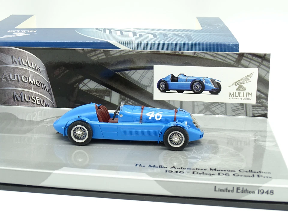 Minichamps 1/43 - Delage D6 Grand Prix #46 1946 The Mullin - Image 1 of 1