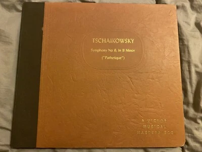 RARE EX 5x78 Classical Music SET Tschaikowsky Pathetique VICTOR DM 337 GORGEOUS! - Image 1 of 2