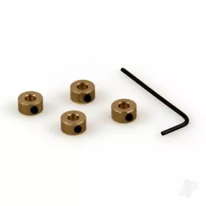JP 8 SWG Wheel Collets (4mm) (4pcs) For RC Model Plane - Picture 1 of 1