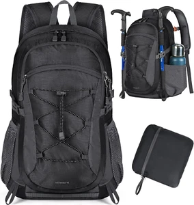 Hiking Backpack 40L Waterproof Camping Backpack Lightweight Packable Backpack fo - Picture 1 of 12