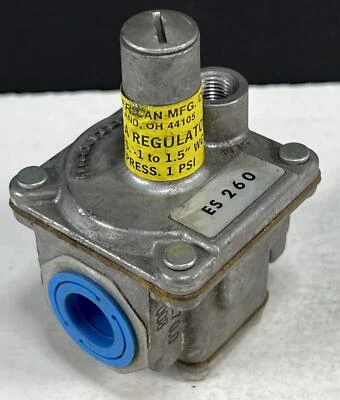 Regulador de Gas MAXITROL ES260 1/2" NPT, 1 PSI, IN -1 A 1.5" WC Foto 1 de 3