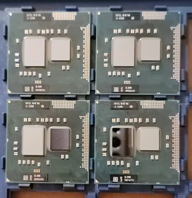 INTEL CORE i5-520M PROZESSOR 2,40 GHz (4 Stück) - Bild 1 von 2